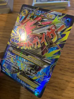 Mega M Gyarados EX (115/122) XY Breakpoint Full Art Ultra Rare Pokemon Card! - Image 4