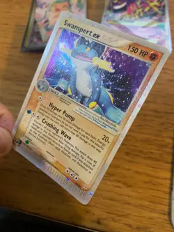 NM! Swampert EX (95/95) Team Magma vs Team Aqua Holo Ultra Rare Pokemon Card! - Image 4