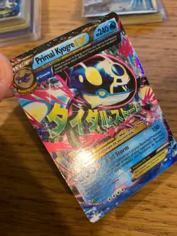 NM! Primal Kyogre EX (55/160) XY Primal Clash Ultra Rare Holo Pokemon Card! - Image 3