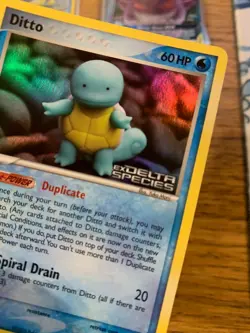 NM! Ditto (64/113) EX Delta Species Stamped Reverse Uncommon Rare Pokemon Card! - Image 5