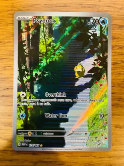 NEAR MINT! Psyduck (175/165) S&V 151 Illustration Rare Pokemon Card! FAST P&P! - Image 1