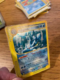DAMAGED! Kingdra (H14/H32) Holo Aquapolis Pokemon Card! FAST & FREE P&P! - Image 3