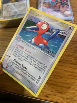 NM! Porygon2 (25/113) EX Delta Species Stamped Reverse Holo Rare Pokemon Card! - Image 4