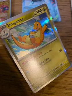 NEAR MINT! Dragonite (149/165) Scarlet & Violet 151 Holo Rare Pokemon Card! - Image 3