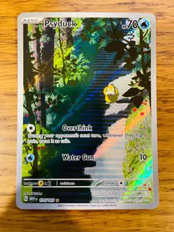 Psyduck (175/165) S&V 151 Illustration Rare Pokemon Card! FAST & FREE P&P! - Image 1