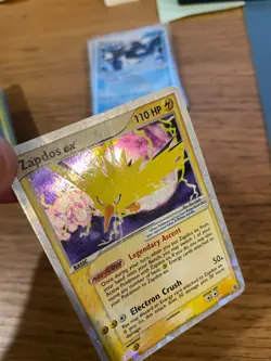 PL! Zapdos ex (116/112) EX Fire Red & Leaf Green Holo Rare Pokemon Card! - Image 3