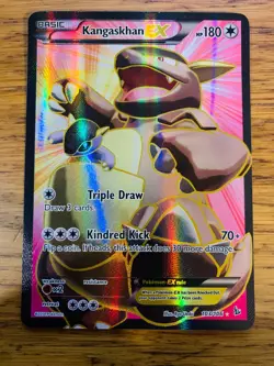 LP! Kangaskhan EX (103/106) XY Flashfire Full Art Ultra Rare Pokemon Card! - Image 1