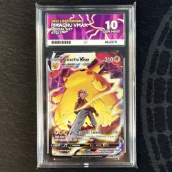 ACE 10 Pikachu VMAX TG17/TG30 Lost Origin Pokemon Card - Image 1