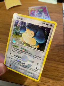 LP! Snorlax (14/112) EX Fire Red & Leaf Green Reverse Holo Rare Pokemon Card! - Image 5