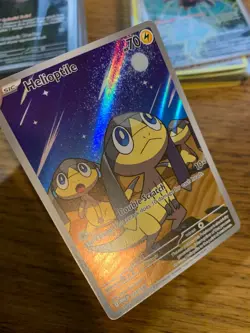 NM! Helioptile (143/132) Mega Evolutions Illustration Rare Pokemon Card! - Image 3