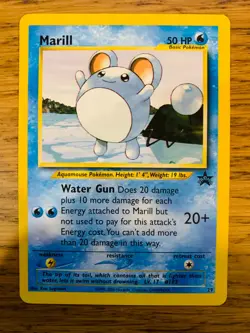 Marill No.29 WOTC Black Star Promo Rare Pokemon Card! FAST & FREE P&P! - Image 2