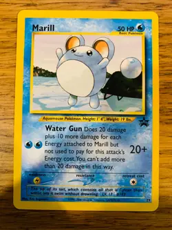 Marill No.29 WOTC Black Star Promo Rare Pokemon Card! FAST & FREE P&P! - Image 4