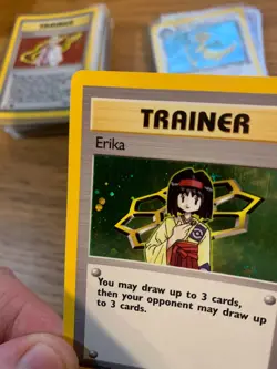 Erika Trainer (16/132) Holo Gym Heroes Pokemon Card! FREE P&P! - Image 4
