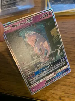 NM! Mewtwo GX (78/73) Shining Legends Secret Rare Holo Pokemon Card! Mewtube! - Image 5
