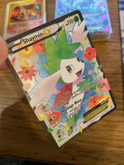 NM! Shaymin EX (RC21/RC25) Legendary Treasures Radiant Collection Pokemon Card! - Image 3