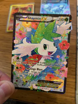 NM! Shaymin EX (RC21/RC25) Legendary Treasures Radiant Collection Pokemon Card! - Image 4