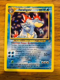 Feraligatr (4/111) Holo Neo Genesis Set Pokemon Card! FAST & FREE P&P! - Image 2