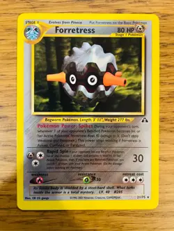 Forretress (21/75) Rare Neo Discovery Set Pokemon Card! FREE P&P! - Image 2