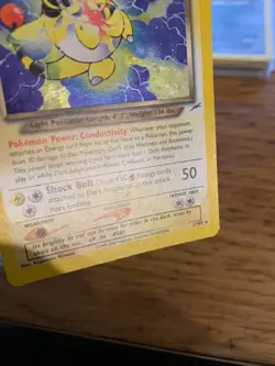 Dark Ampharos (1/105) Holo Neo Destiny Set Pokemon Card! FREE P&P! - Image 4