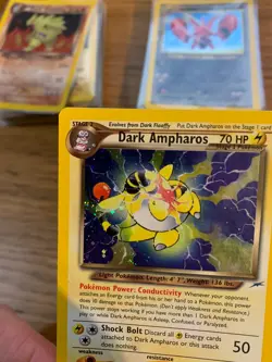 Dark Ampharos (1/105) Holo Neo Destiny Set Pokemon Card! FREE P&P! - Image 5