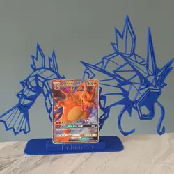 Pokemon TCG Card Charizard GX SM211 Hidden Fates Promo Half Art Rare Black Star - Image 2