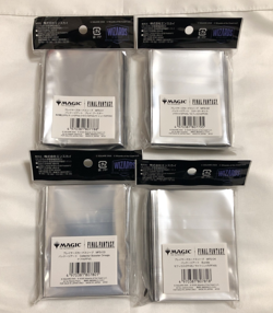 Magic The Gathering FINAL FANTASY Players Card Sleeves Set of 4 01-04 - Image 2