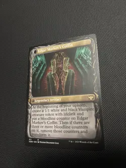 MTG Edgar, Charmed Groom Edgar Markov's Coffin - Innistrad: Crimson Vow #236 - Image 2