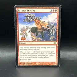 MTG Savage Beating x1- -Darksteel - Image 1
