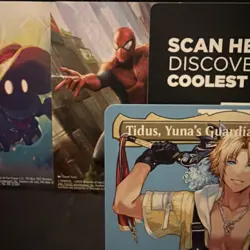 1x MTG Final Fantasy English Tidus, Yuna's Guardian Borderless 0205 Non-Foil - Image 2