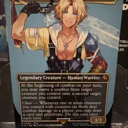 1x MTG Final Fantasy English Tidus, Yuna's Guardian Borderless 0205 Non-Foil - Image 4