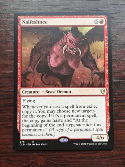 1x NALFESHNEE - Commander - MTG - Magic the Gathering - Image 1