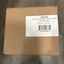 Magic The Gathering: Final Fantasy Scene Box Bundle Set of 4 Sealed Ships NOW - Image 1