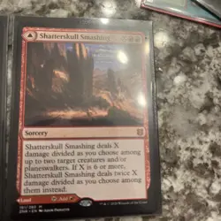 Magic: The Gathering Zendikar Rising Mythic Card Shatterskull Smashing #161 - Image 3