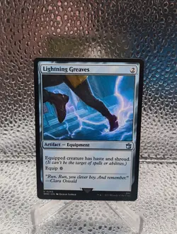 Lightning Greaves 0243 Non Foil Rare Doctor Who Commander MTG Near Mint - Image 5