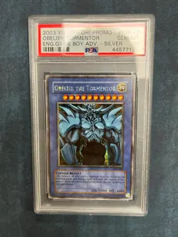YUGIOH Promo Obelisk the Tormentor GBI SCR PSA 10 #1 - Image 1