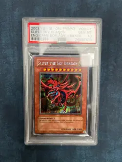 Yugioh Slifer The Sky Dragon GBI-001 Promo - PSA 10 #1 - Image 1
