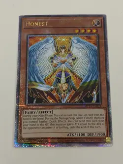 Yugioh - Honest x 3 - 1st Edition QCR Quarter Century Secret Rare NM - Free Holo - Image 3