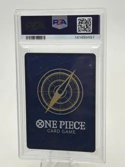 2024 One Piece OP08 EN Treasure Rare #109 Monkey D.Luffy PSA 10 GEM MINT - Image 2