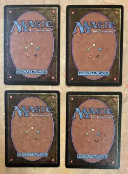 MTG Lot of 4 Beta Plains Lightly Played - Magic the Gathering Beta edition cards - Image 2