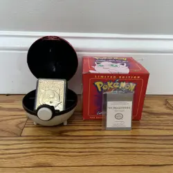 Jigglypuff - Pokemon Burger King 23k Gold Plated Card Pokeball 1999 - Image 1