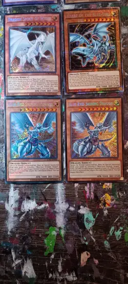Yu-Gi-Oh! Blue-Eyes Dragon Holo Card Lot 6 Cards - Image 4