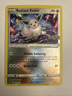 Pokemon TCG Radiant Eevee - SWSH230 - SWSH: Sword & Shield Promo Cards (SWSD) NM - Image 1