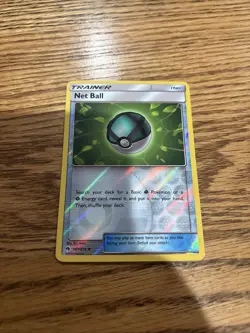 Net Ball 187/214 Uncommon Reverse Holo Pokemon Card - Image 1