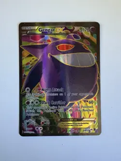 Pokemon Gengar EX Full Art Phantom Forces Card 114/119 - Image 1