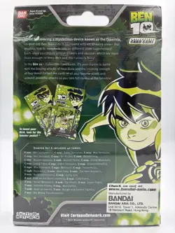 Ben 10 2007 CCG Collectible Card Game Starter Set A & B Sealed 80 Cards TCG RARE - Image 3
