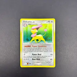 Pokemon Card - Delcatty Platinum 4/127 Holo Rare Swirl - Image 1