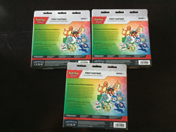 x3 Pokemon Trading Card Game - First Partner Illustration Collection - Series 1 - Image 2