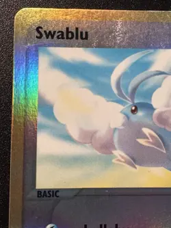 Swablu 75/97 EX Dragon Pokemon Card Reverse Holo Foil Rare MP - Image 3