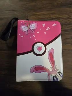 Trading Card Holder ⚡ Zipper Binder Book 400 Pockets 🎀💕SYLVEON💕🎀 - Image 2