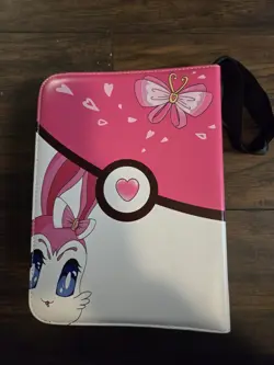 Trading Card Holder ⚡ Zipper Binder Book 400 Pockets 🎀💕SYLVEON💕🎀 - Image 3